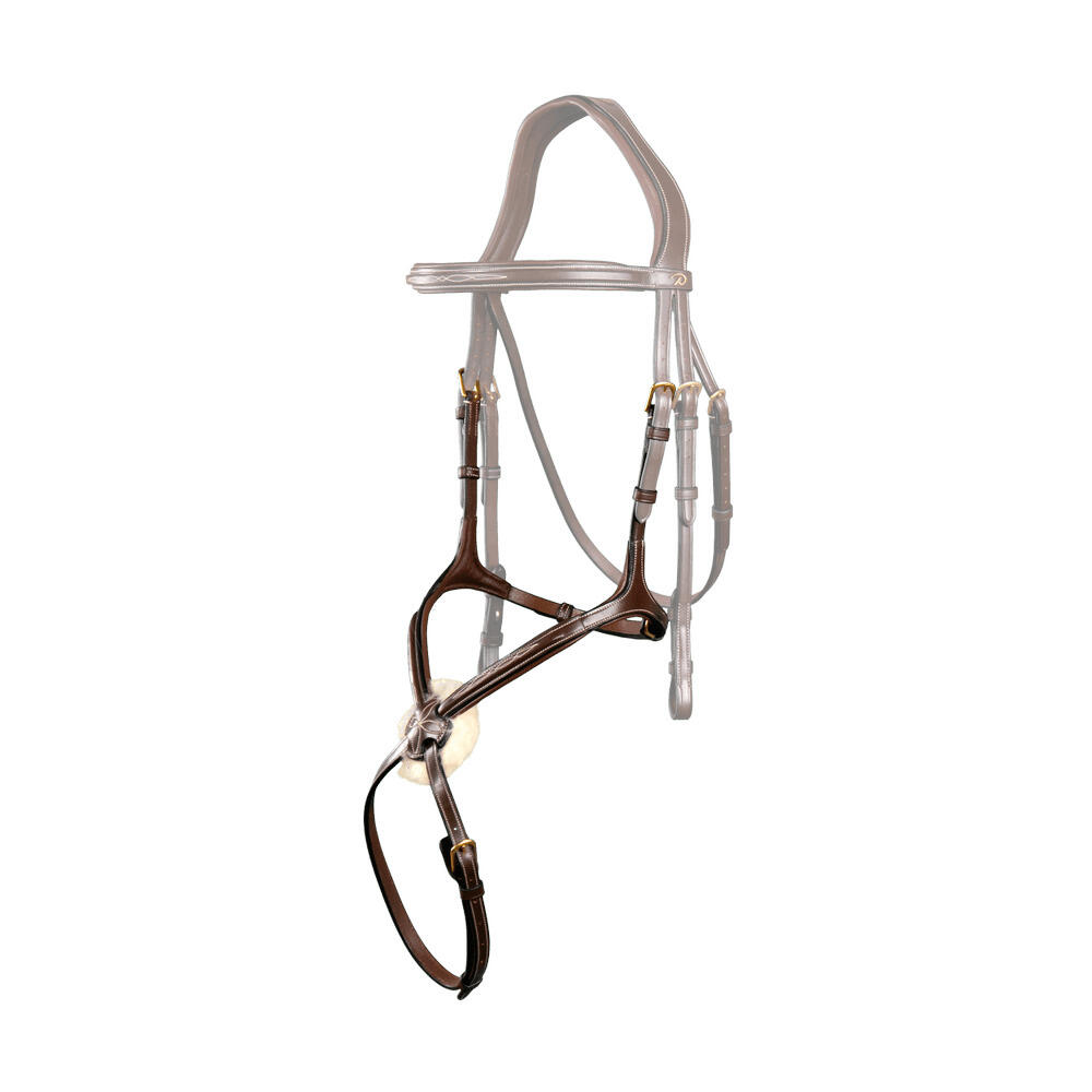Dy'on - Muserolle Croisée Pour Cheval Dy'on - Bridon - Marron - Ps - Decathlon