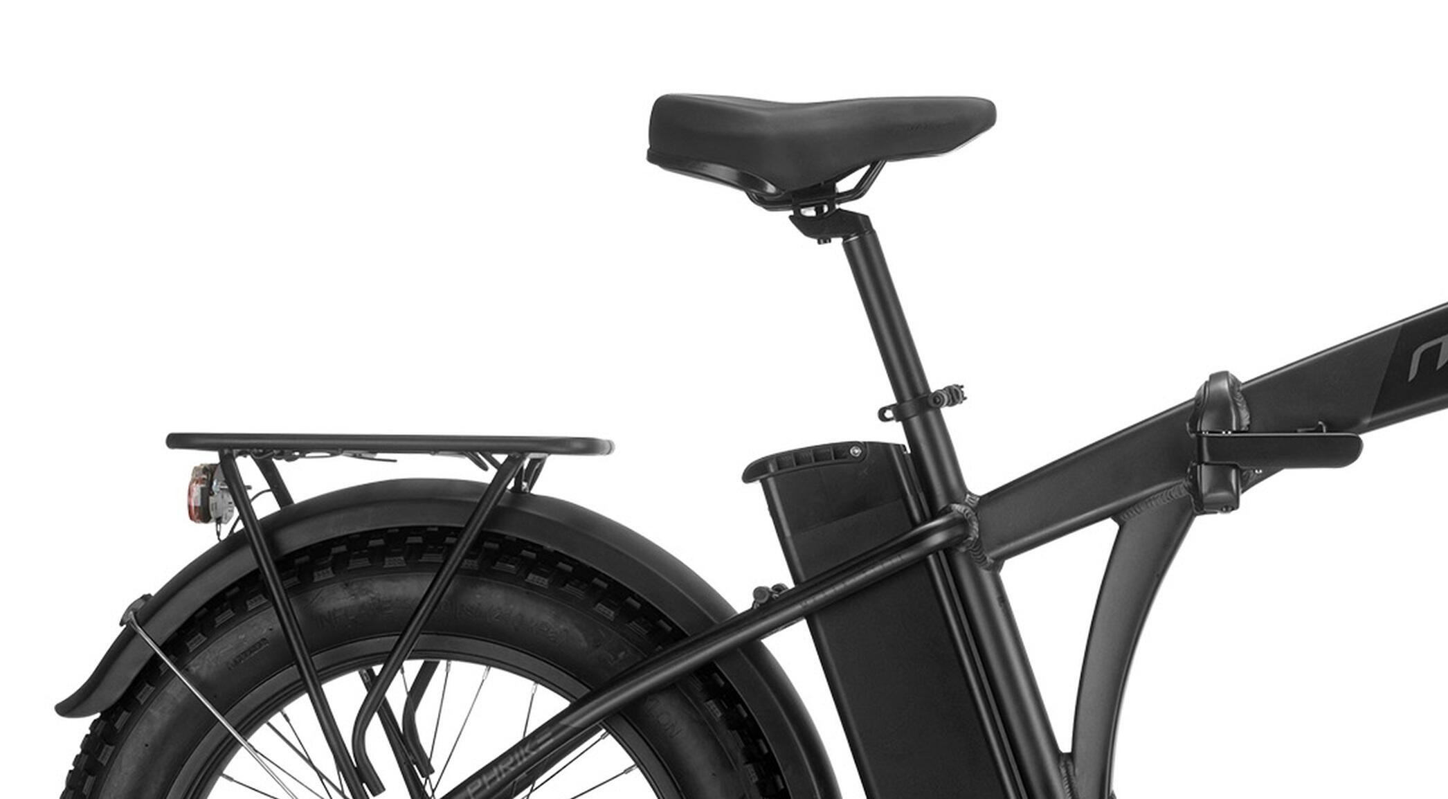 Elektro-Falt-Fahrrad PHRIKE 20 Zoll, schwarz 3/6