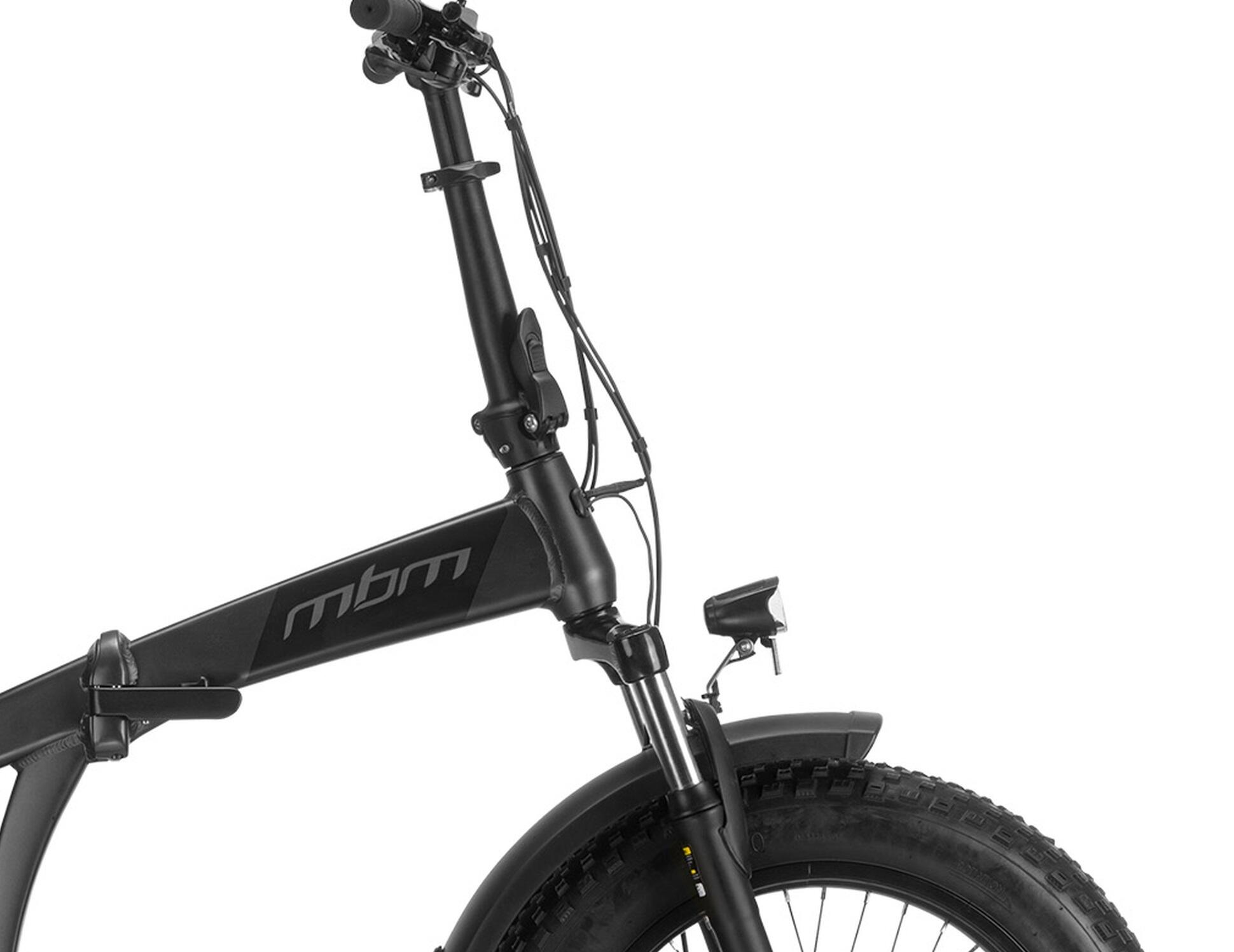 Elektro-Falt-Fahrrad PHRIKE 20 Zoll, schwarz 4/6