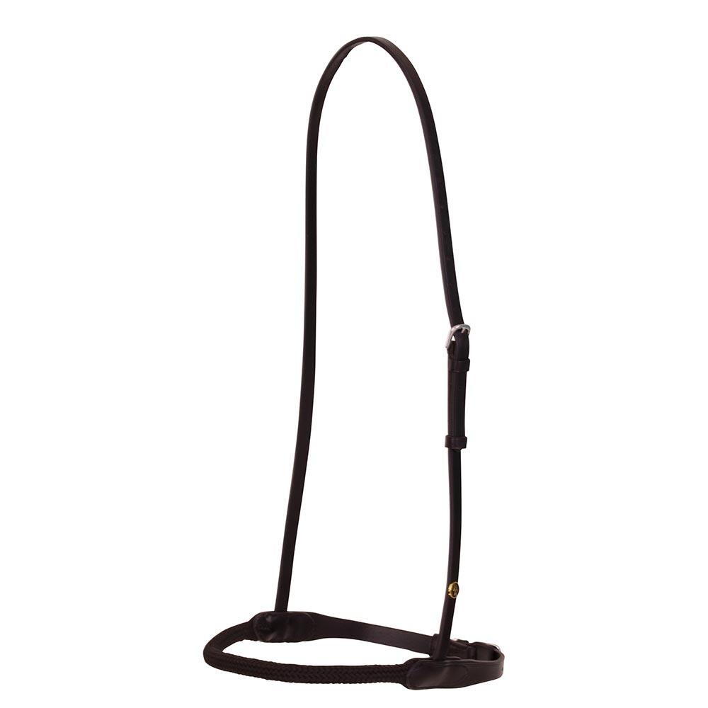 Br - Muserolle Cheval Br Equitation Corde - Bridon - Gris|noir - Cob - Decathlon