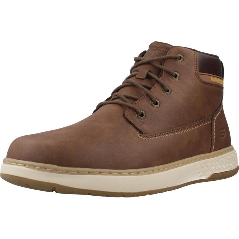 Botines Hombre Skechers Garlan - Deno Marron