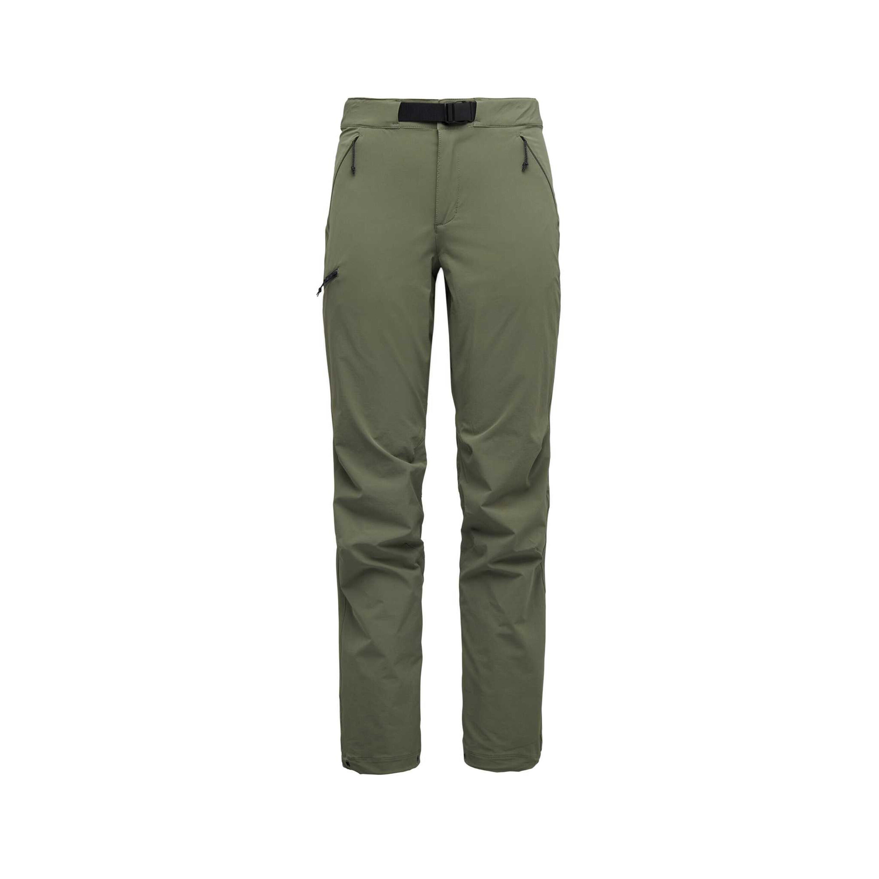 Black Diamond - Pantalon Femme Black Diamond Alpine - Pantalons - Noir|vert - 36 Xs - Decathlon