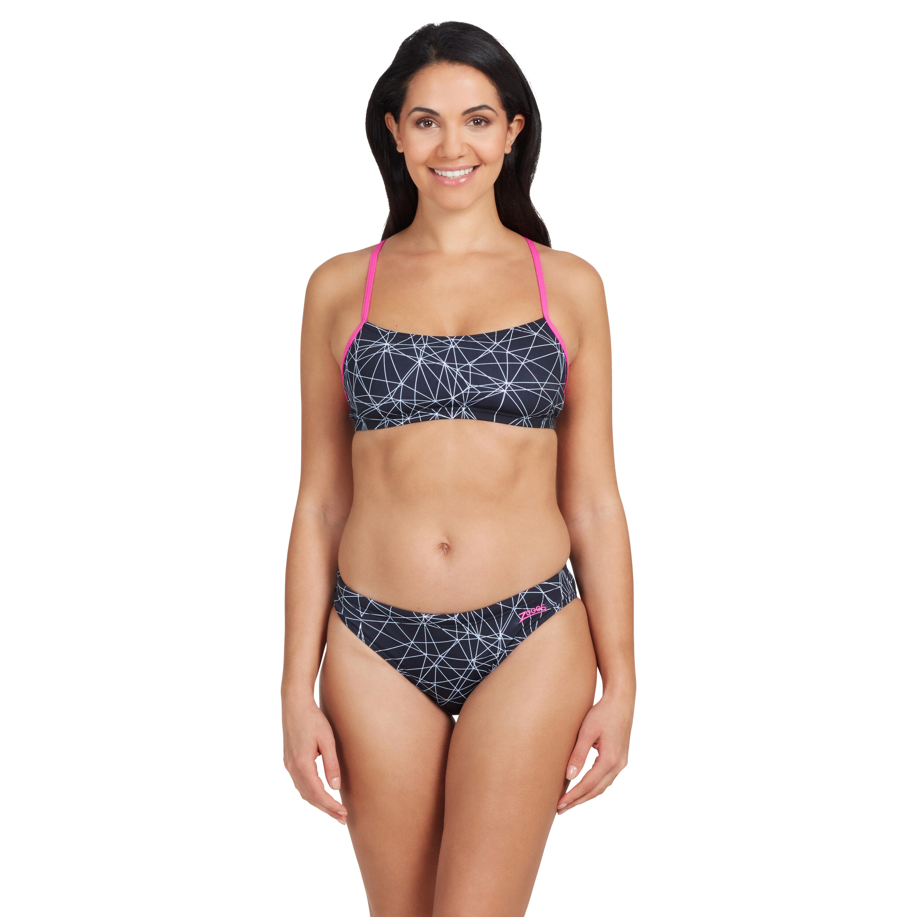 ZOGGS Fato de banho feminino de 2 peças Zoggs Tri Back