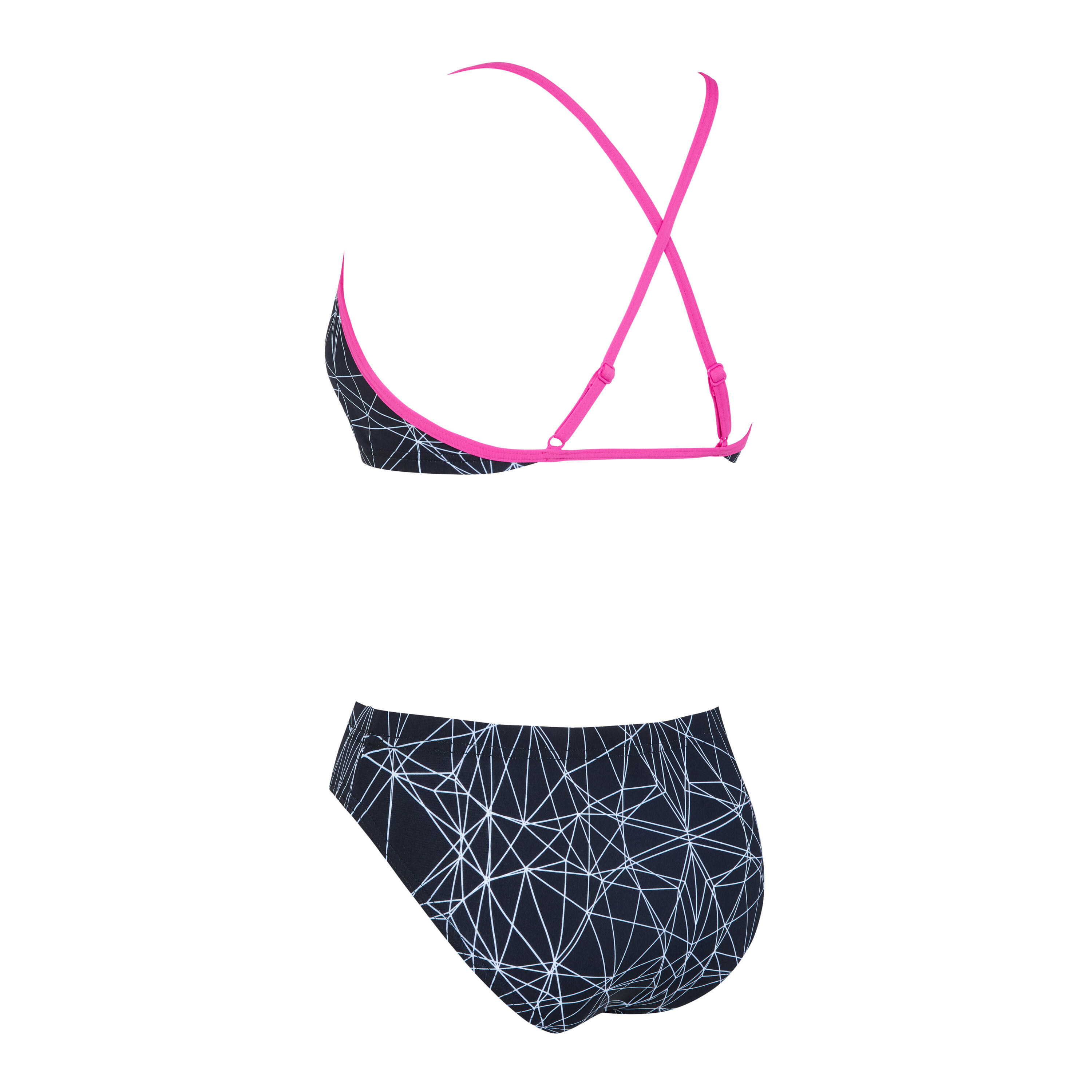 Maillot de bain 2 pièces femme Zoggs Tri Back 2/5