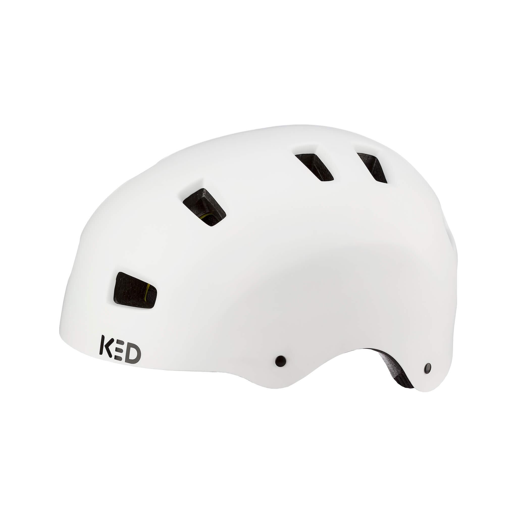 KED KED Casco da bici urbano Citro, BIANCO OPACO
