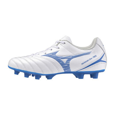 Botas De Fútbol Mizuno Monarcida Neo Iii Select Jr Blanco Y Azul