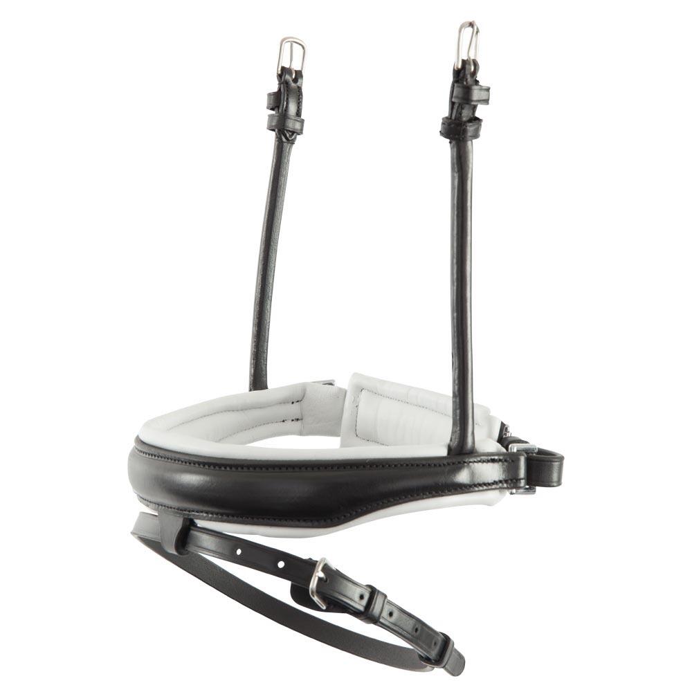 BR Ronde anatomische lederen paardenneusriem BR Equitation Pull-back