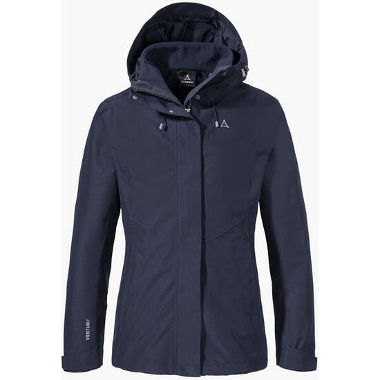 3 in 1 Funktionsjacke wasserdicht atmungsaktiv Damen - 3 in 1 Jacket Okere WMS