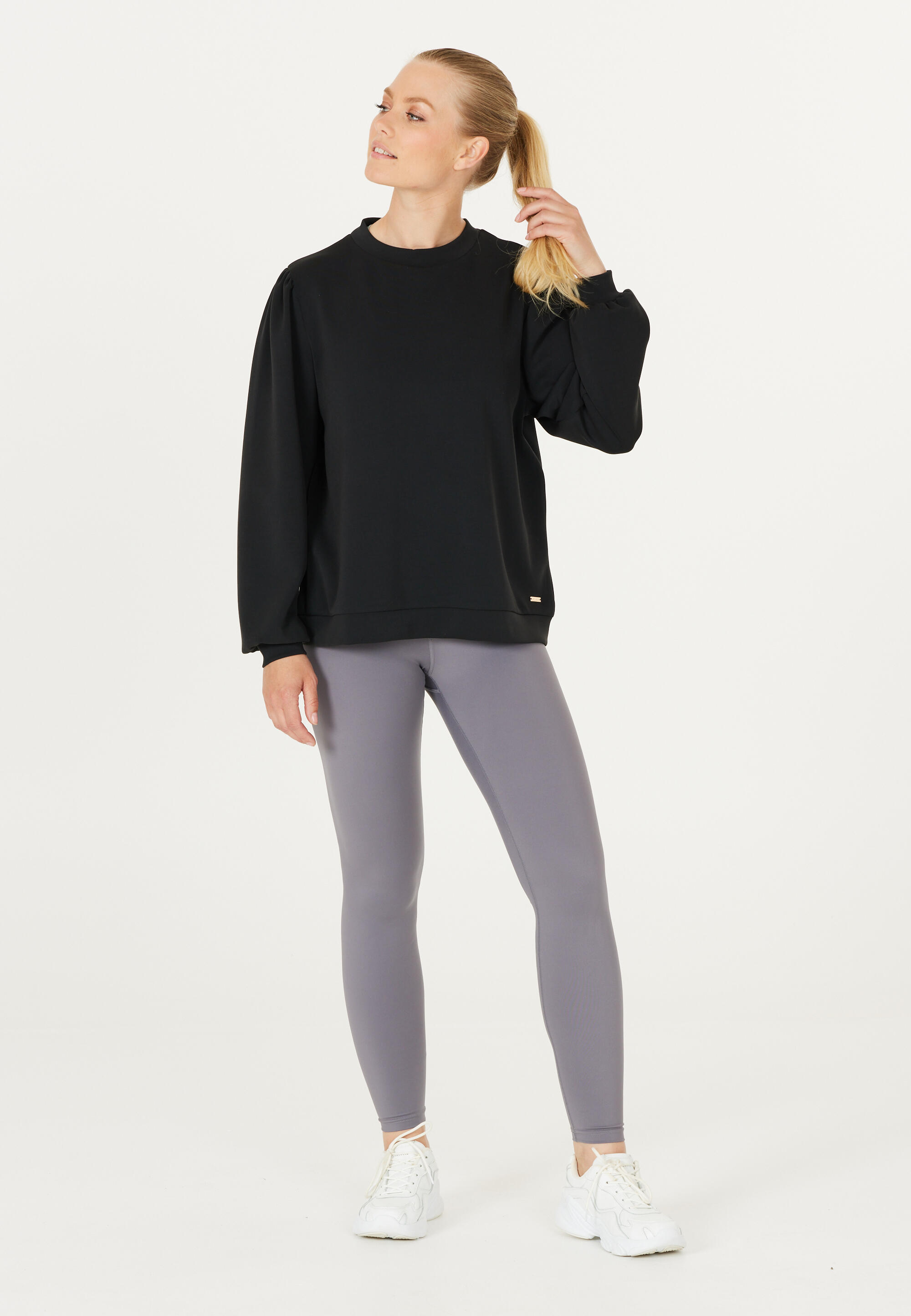 Sweatshirt à manches ballon femme Athlecia Jillnana V2 4/15