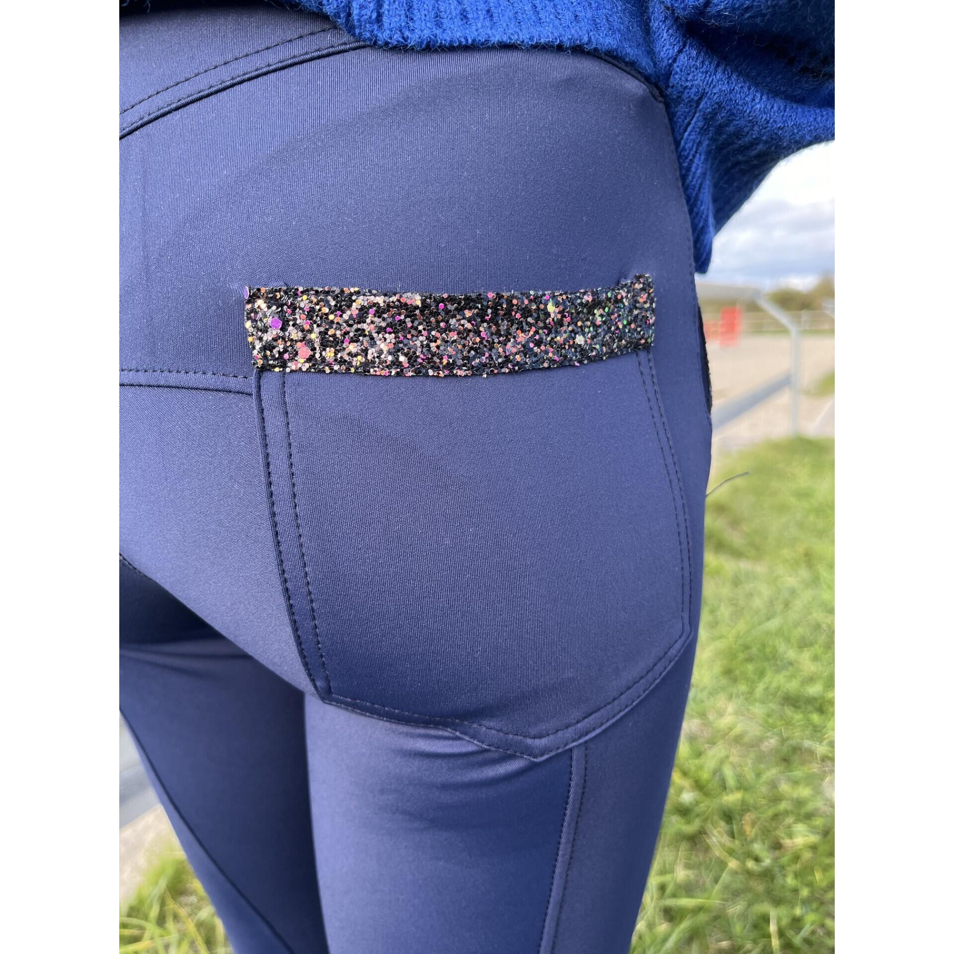 Pantaloni equitazione donna Ju & Pa Julia 3/4