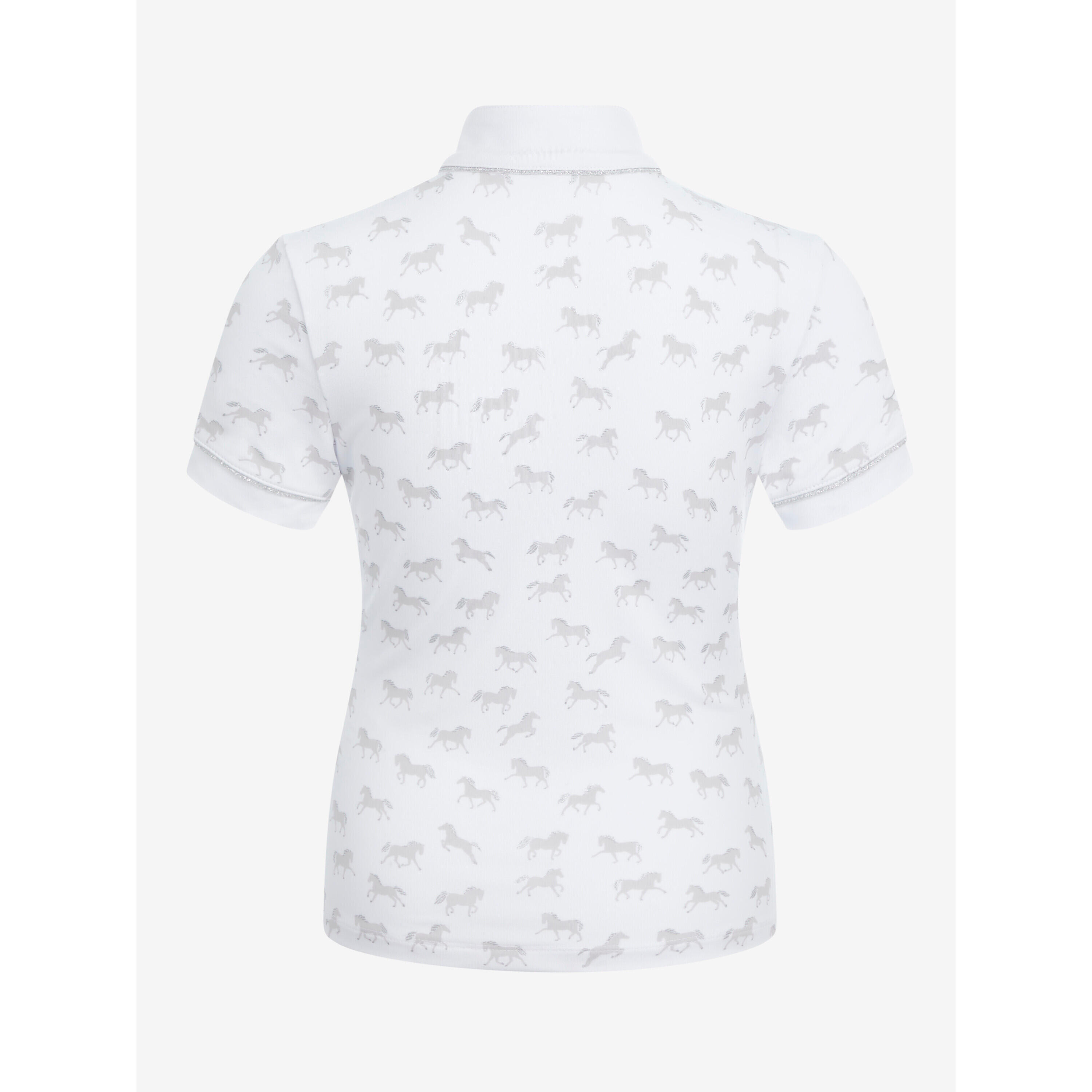 Lemieux Mini Bella Paardjes Wedstrijdshirt Kids Wit 7/7