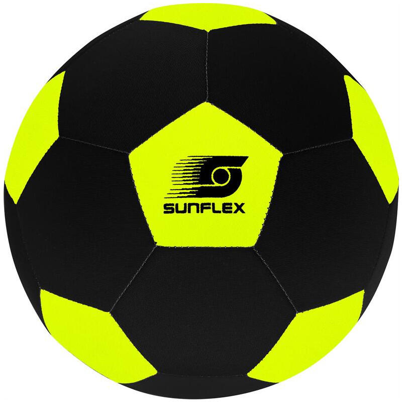 Sunflex Neopren Fußball Größe 5 Gelb 2/5