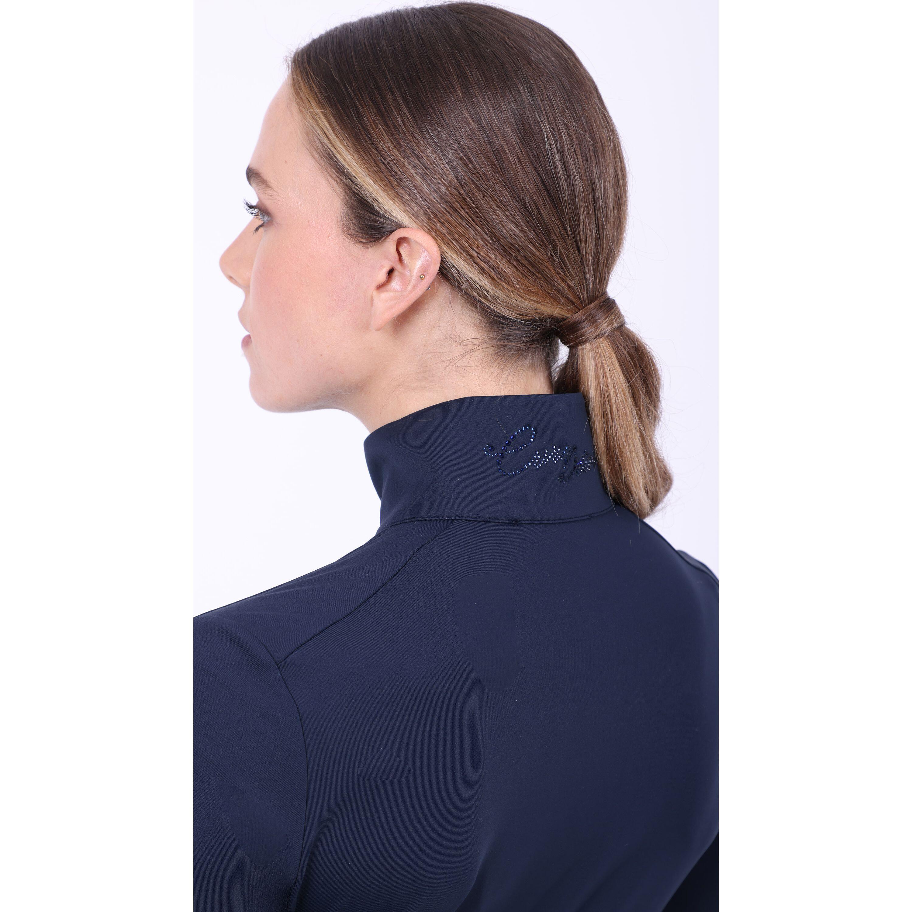 Technisches Reittrikot Damen Langarm Euro-Star Olivia 4/4