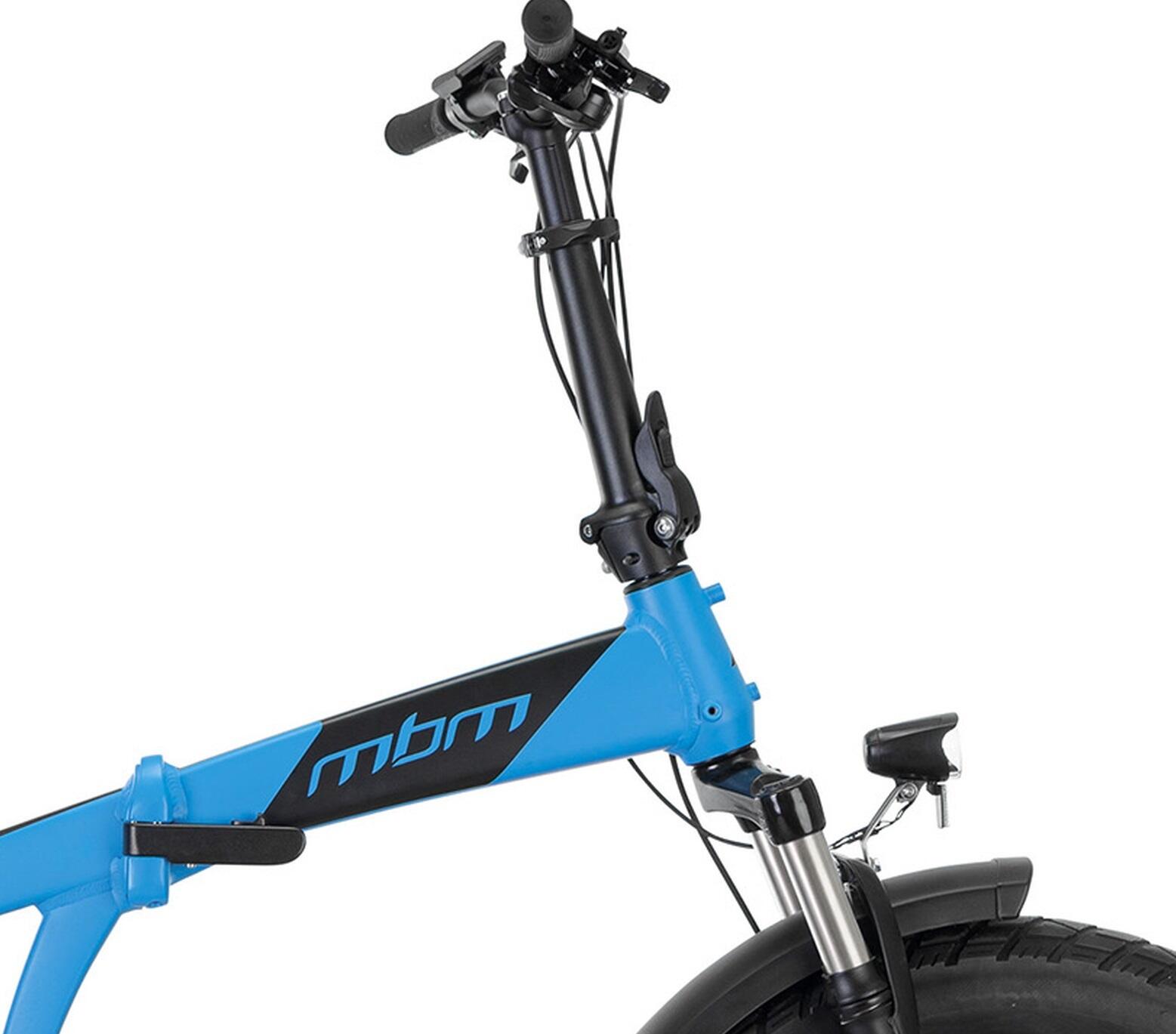 Elektro-Falt-Fahrrad PHRIKE 20 Zoll, blau 5/6