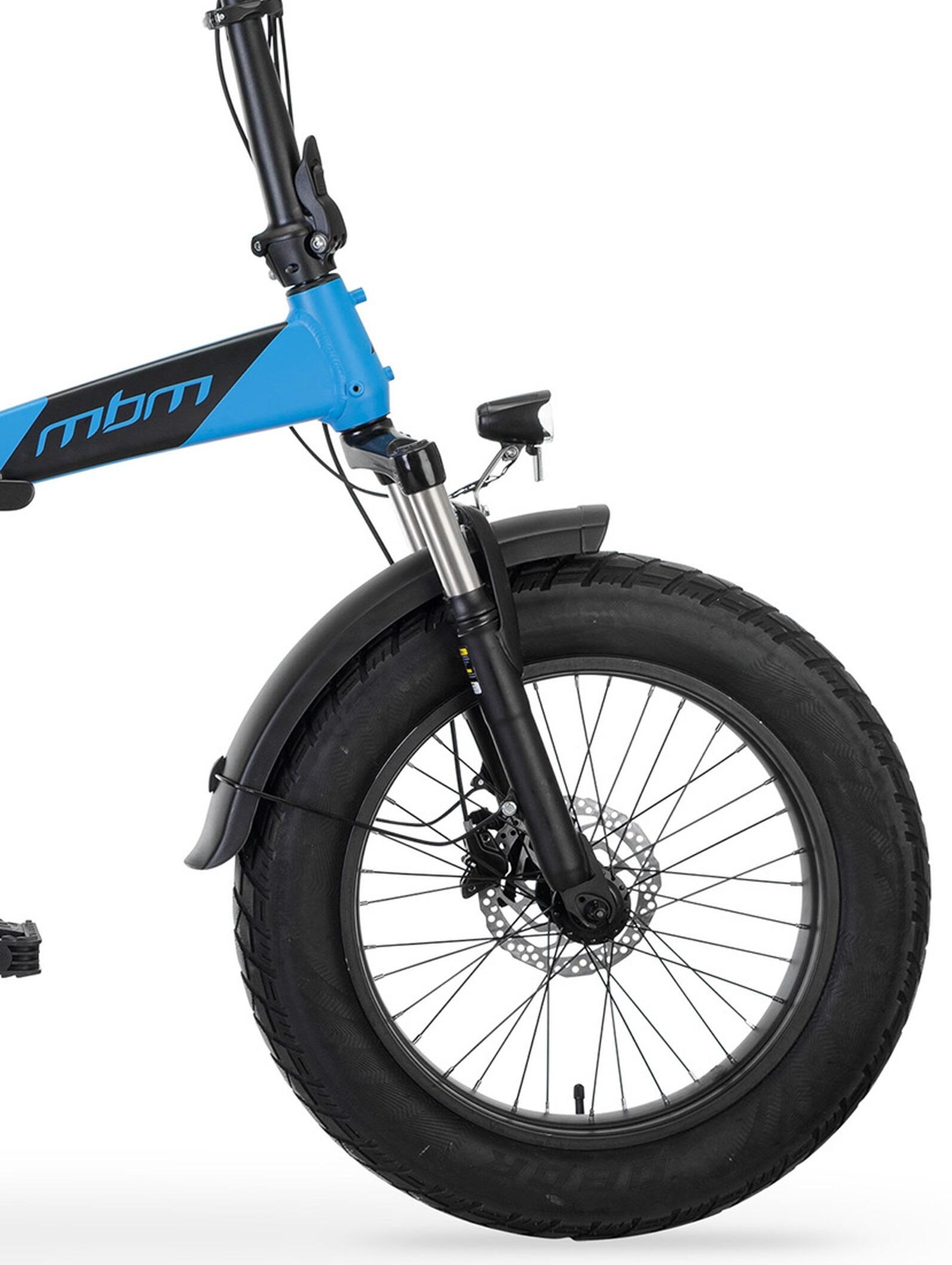Elektro-Falt-Fahrrad PHRIKE 20 Zoll, blau 6/6