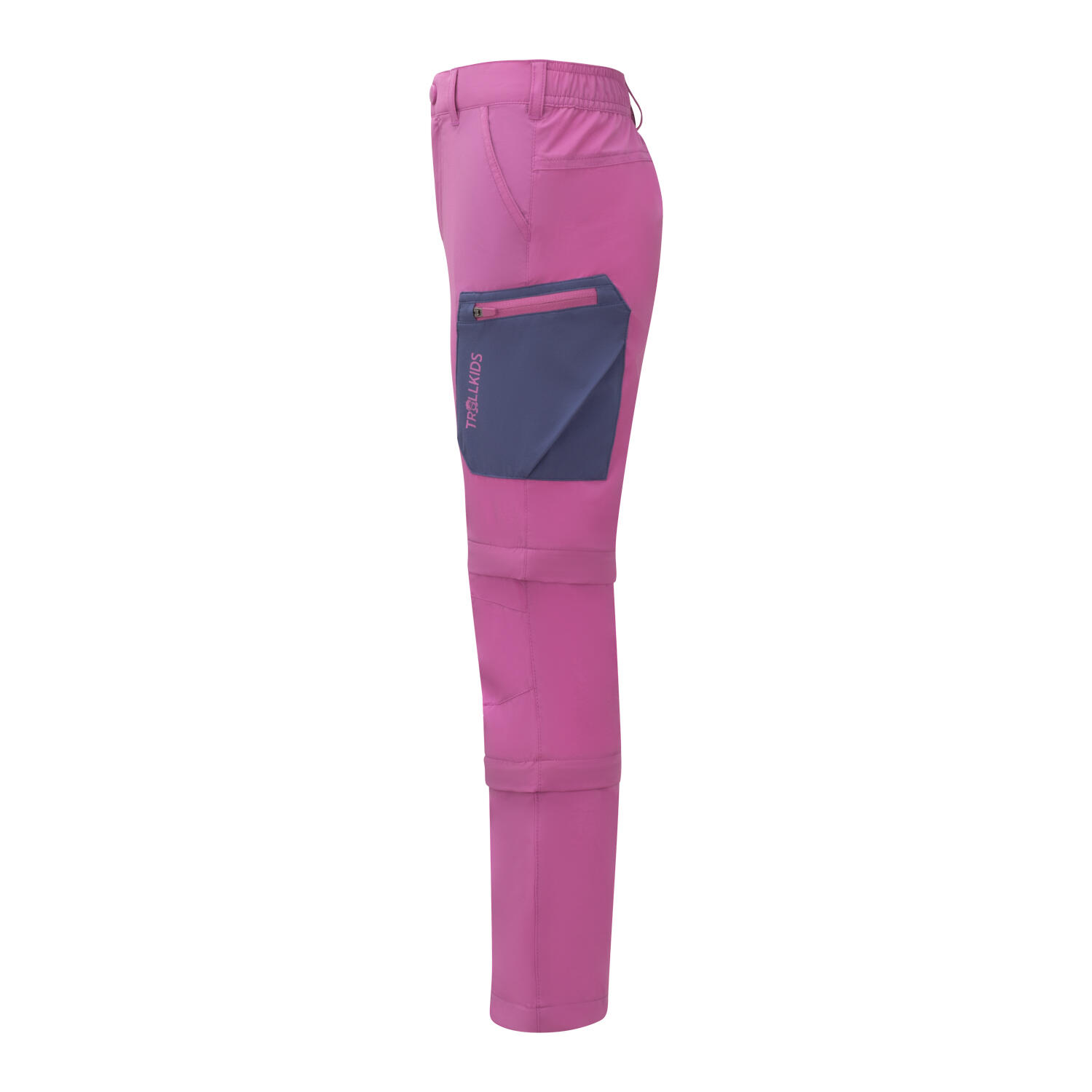 Kinder Hose PREIKESTOLEN Malve rosa/Violettblau 3/4