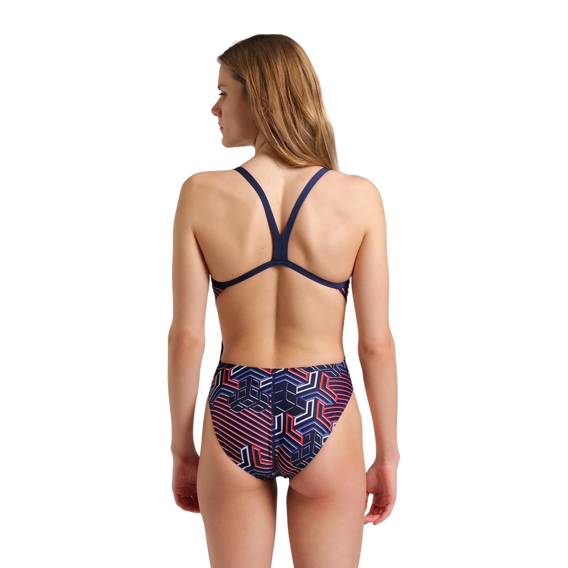 Maillot de bain 1 pièce femme Arena Kikko Pro Challen 3/5