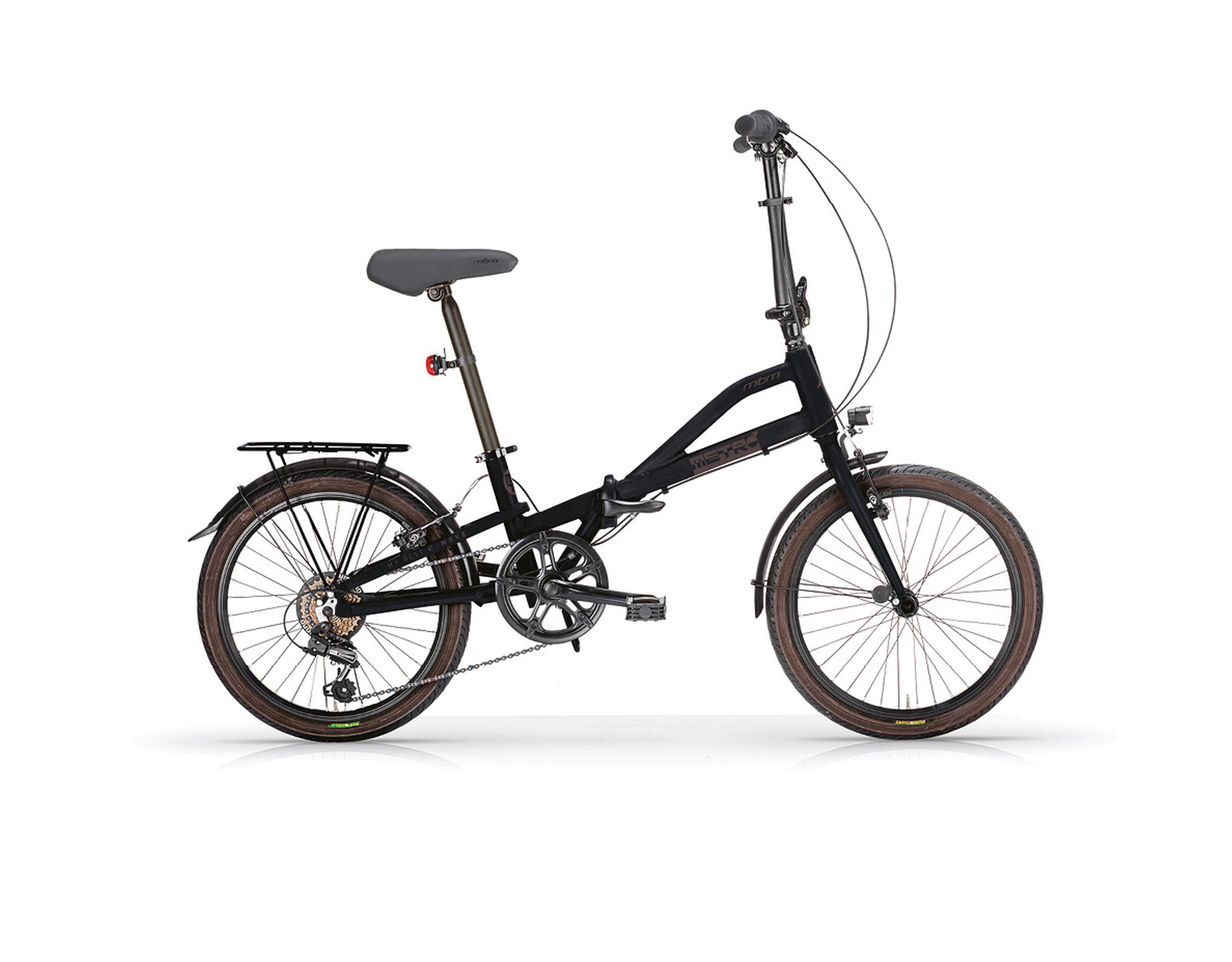 MBM Klapprad METRO  20 Zoll,  schwarz