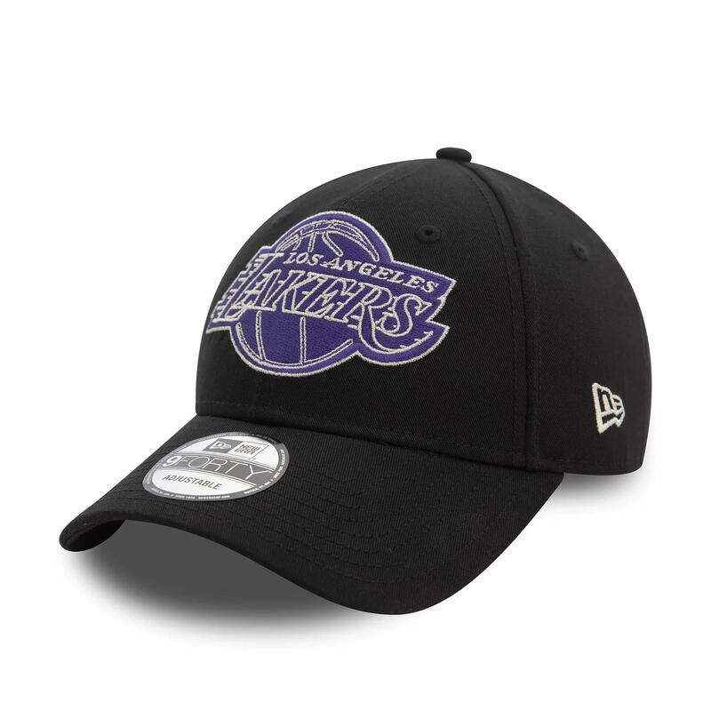 Casquette de baseball Los Angeles Lakers NBA Metallic 9Forty