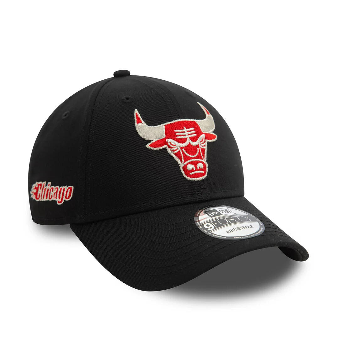 Casquette de baseball Chicago Bulls NBA Metallic 9Forty 2/6