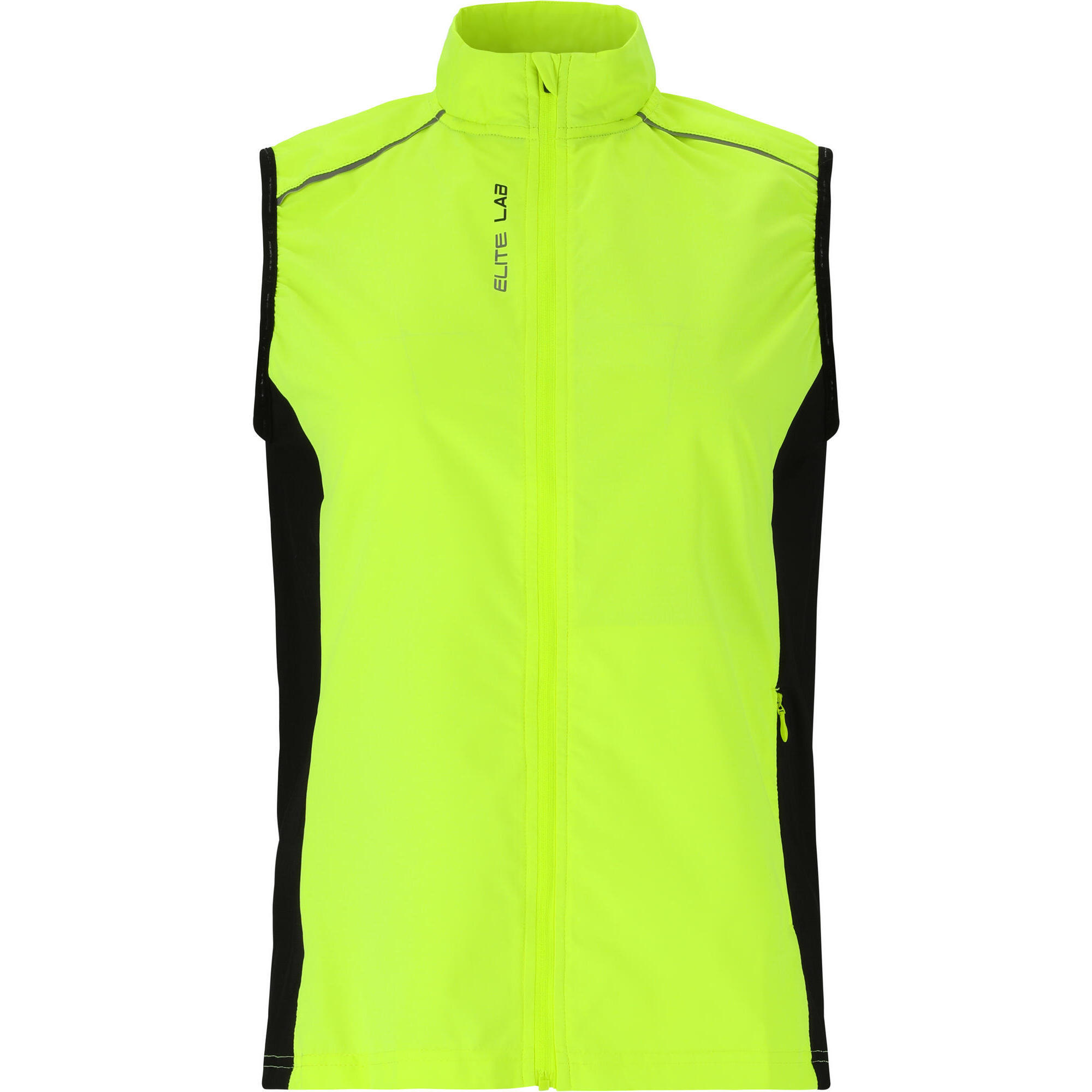 Elite Lab - Elite Lab Gilet Shell X2 Elite - Gilet Sans Manche - Jaune|orange - Decathlon