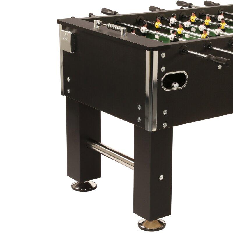 Kicker Kickertisch Profi Soccer Deluxe NERO, 140 x 74 cm grande, 82 kg 3/5