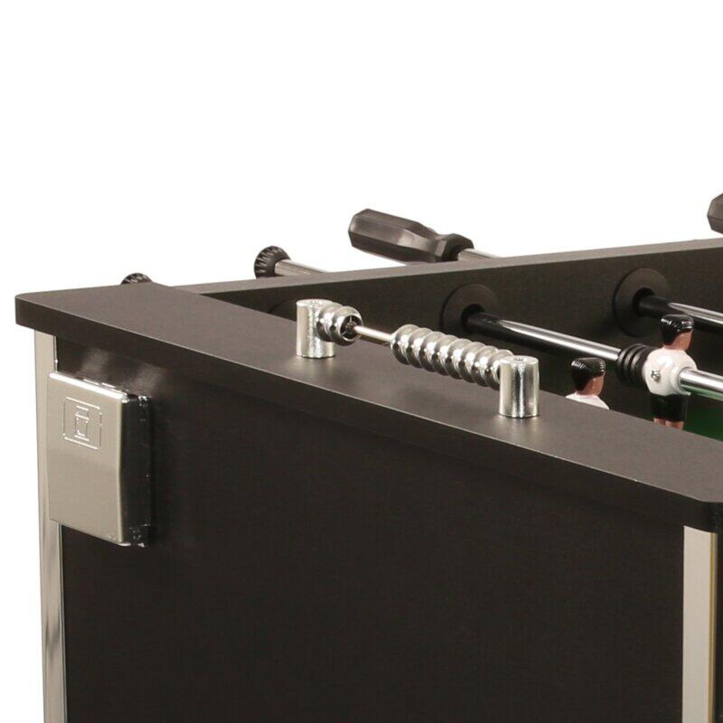 Kicker Kickertisch Profi Soccer Deluxe NERO, 140 x 74 cm grande, 82 kg 2/5