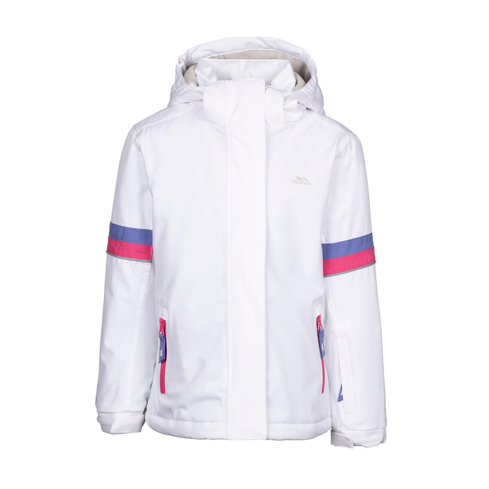 TRESPASS Childrens/Kids Kharli Ski Jacket (White)
