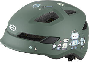 KED KED Kinderen - Fietshelm POP II Lite, ROBOT