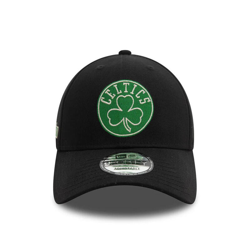 Casquette de baseball Boston Celtics NBA Metallic 9Forty