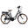 Villette Vintage retro elektrische fiets zwart