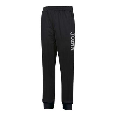 Joma broek wijde broek polyfleece suez zwart volwassenen