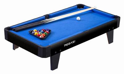Pegasi pooltafel mini 3ft black