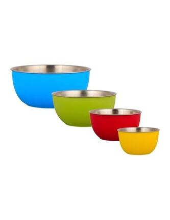 Edelstahl Schüssel Set mix