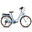 Villette Vintage retro elektrische fiets blauw