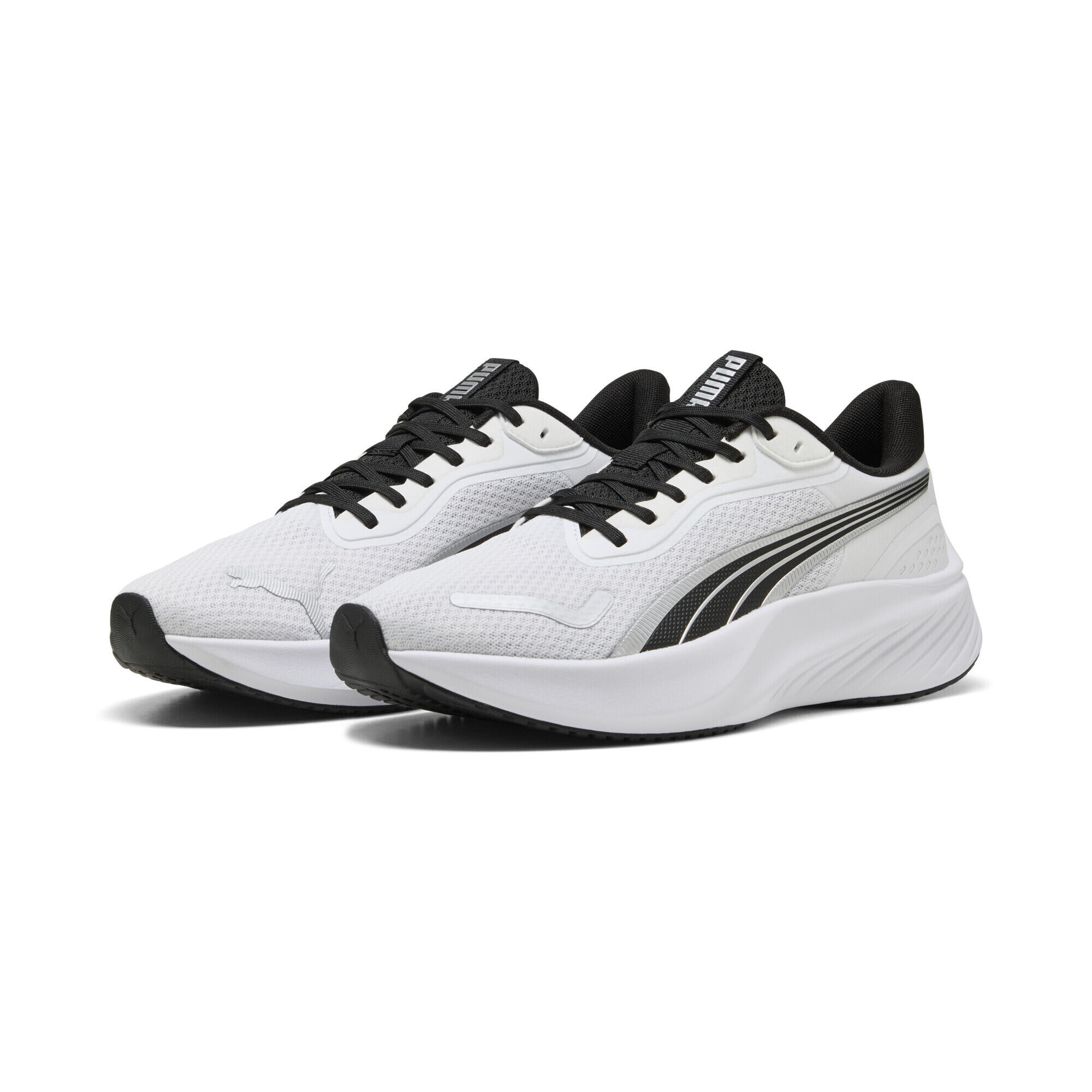 PUMA Pounce Lite Laufschuhe Erwachsene PUMA White Black