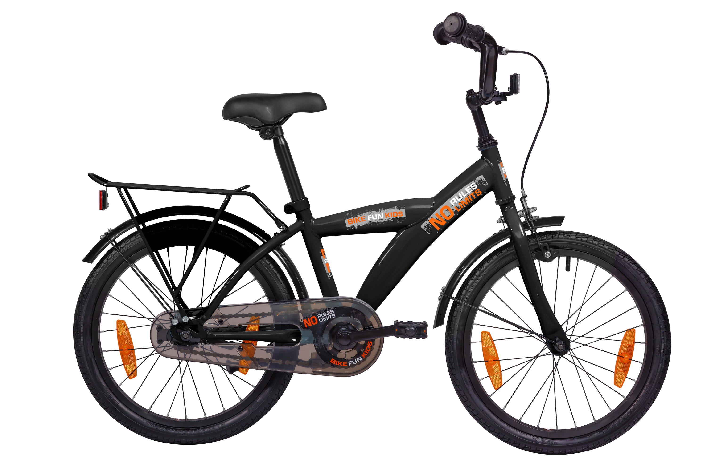 Bici Infantil Bikefun 18 Pulgadas - Negro Mate 2/2