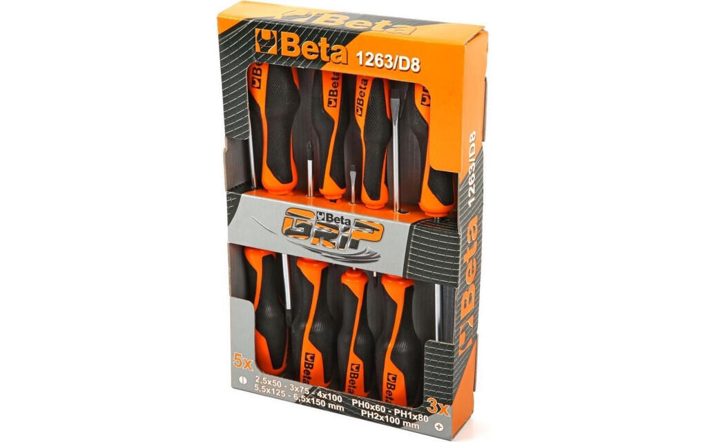Beta Schroevendraaierset Tools 01263MC/D8 8 delig 3/3