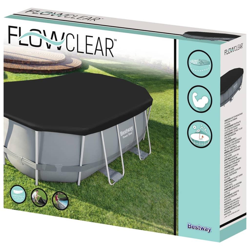 Bestway Couverture de piscine Flowclear 418x230 cm 2/3