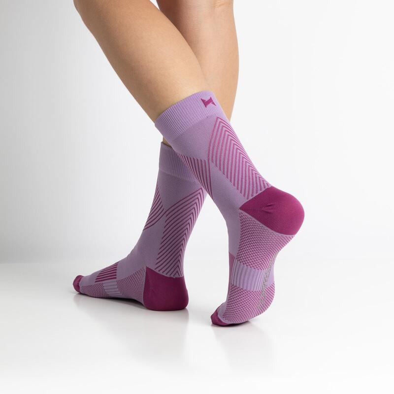 Chaussettes de compression Xtreme Quarter 3-pack Multi Violet