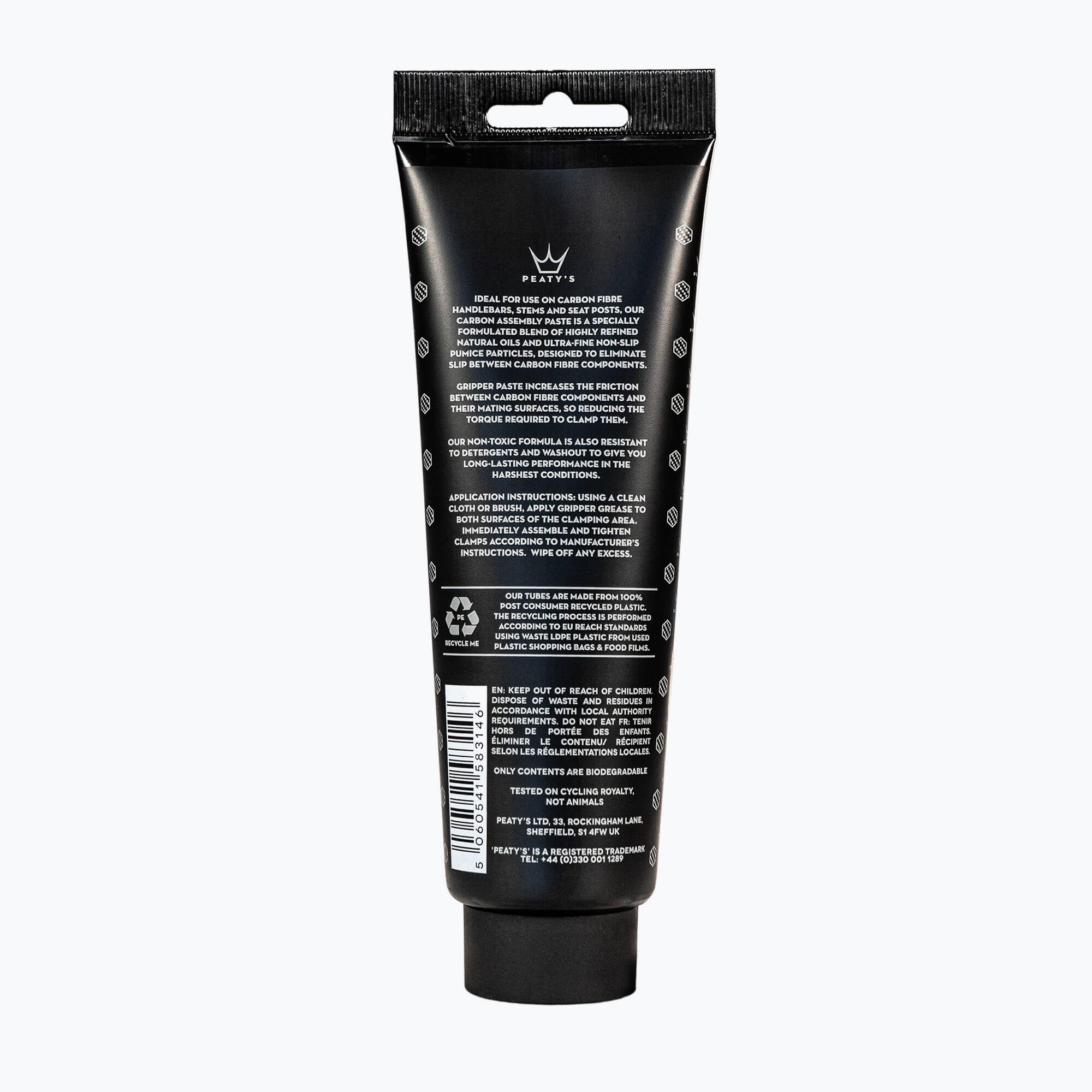 Peatys Max Grip Carbon Assembly Paste 75g 2/4