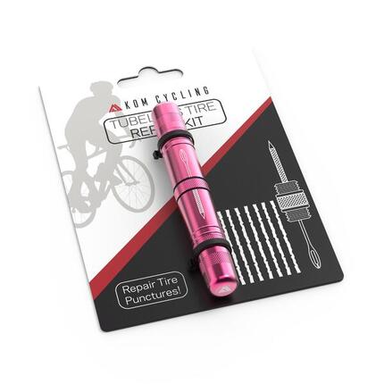 Narzędzie do naprawy opon bezdętkowych (tubeless) - Kom Cycling - TRT Różowy