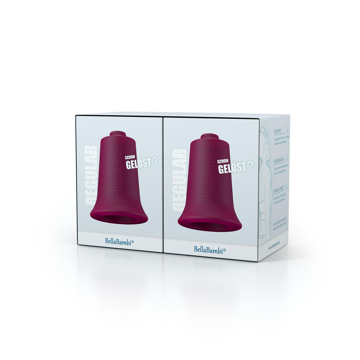 Cupping Cup Maxi Blackberry, regular Duo Sanfte Gymnastik Unisex 2/3
