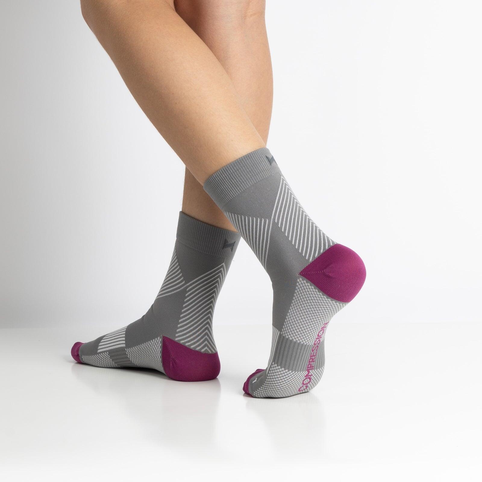 Xtreme Kompressionssocken Viertel 3er-Pack Multi Lila 7/7