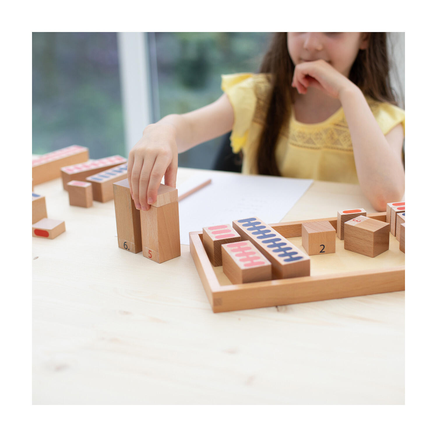 Jeu d’apprentissage Tours de nombres N6 Unisexe 4/6