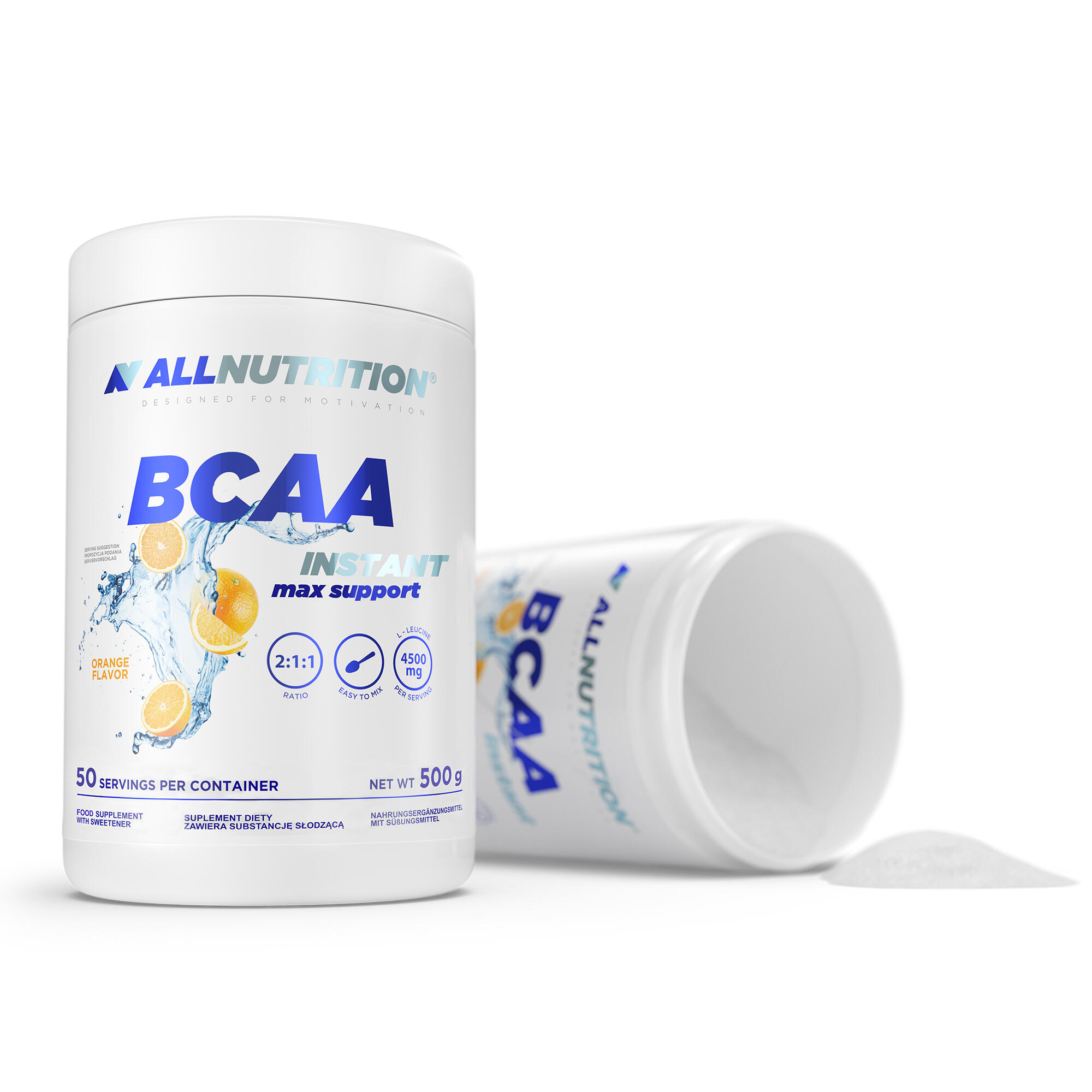 Aminokwasy BCAA MAX SUPPORT INSTANT 500g Guma balonowa 2/2