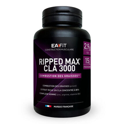Acide linoléique conjugué - Ripped Max® CLA 3000 - 60 Capsules molles