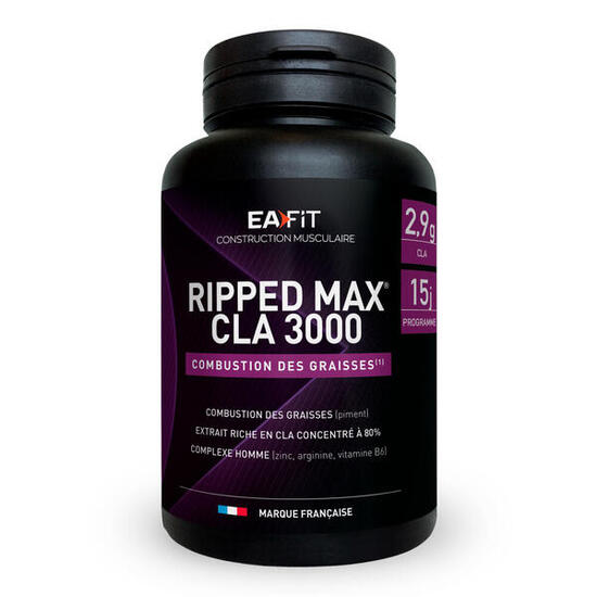 Acide linoléique conjugué - Ripped Max® CLA 3000 - 60 Capsules molles