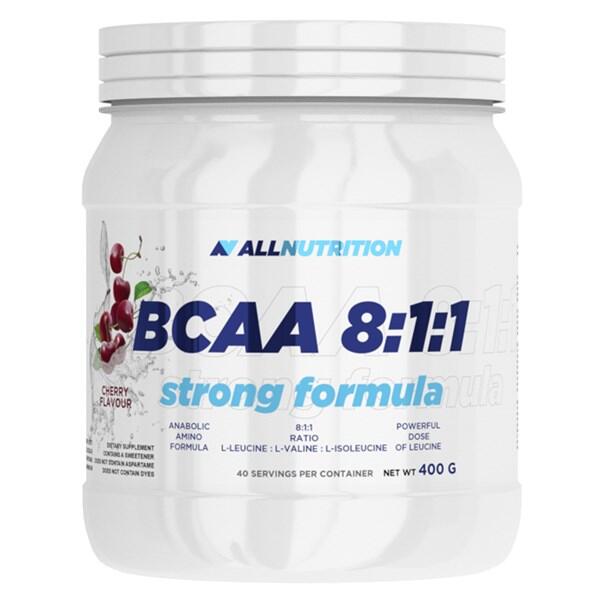 Aminokwasy BCAA 8:1:1 STRONG FORMULA 400g Cytryna