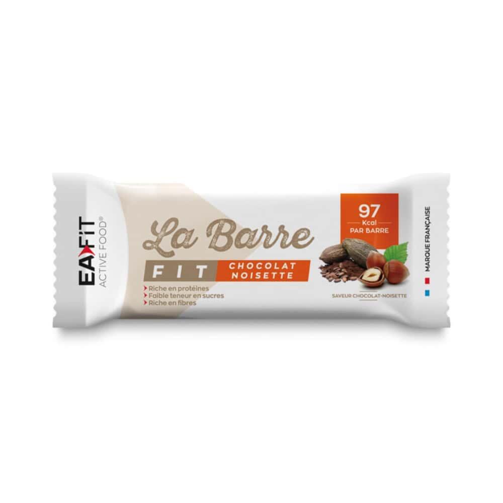 Eafit - Barres Protéinées | La Barre Fit (28g) | Chocolat Noisette - Barre Chocolatée - Taille Unique - Decathlon